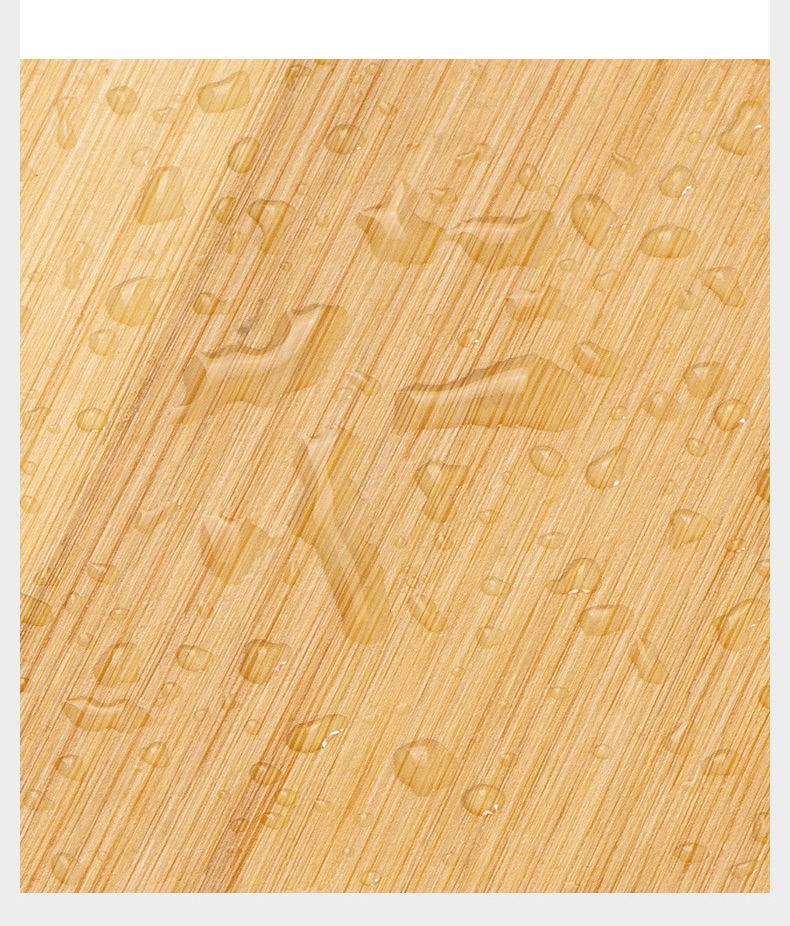 Rectangular Right-Angle Bamboo Tray for Hotel and Restaurant