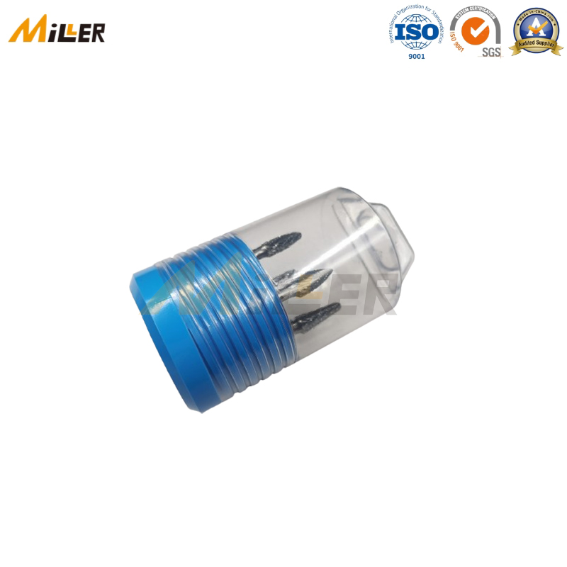 Набор фрез концевых твердосплавных, 5 шт, 1/4'' хвостовик