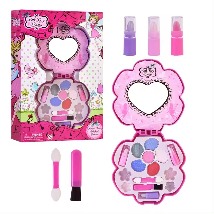 Akiaco Kids Makeup Set for Creative Pretend Play Fun