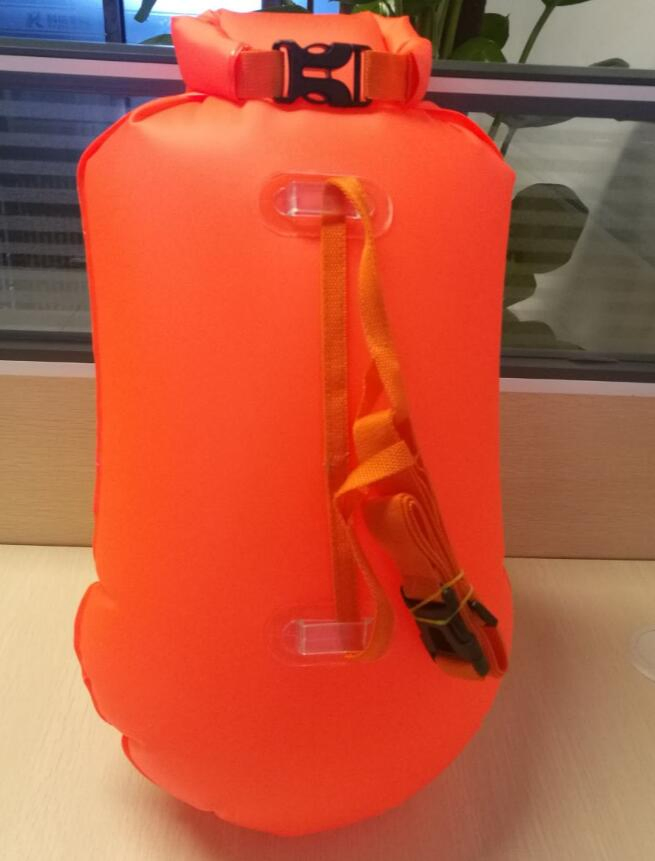 Triathlon Training Essential: Safety Float and Dry Bag