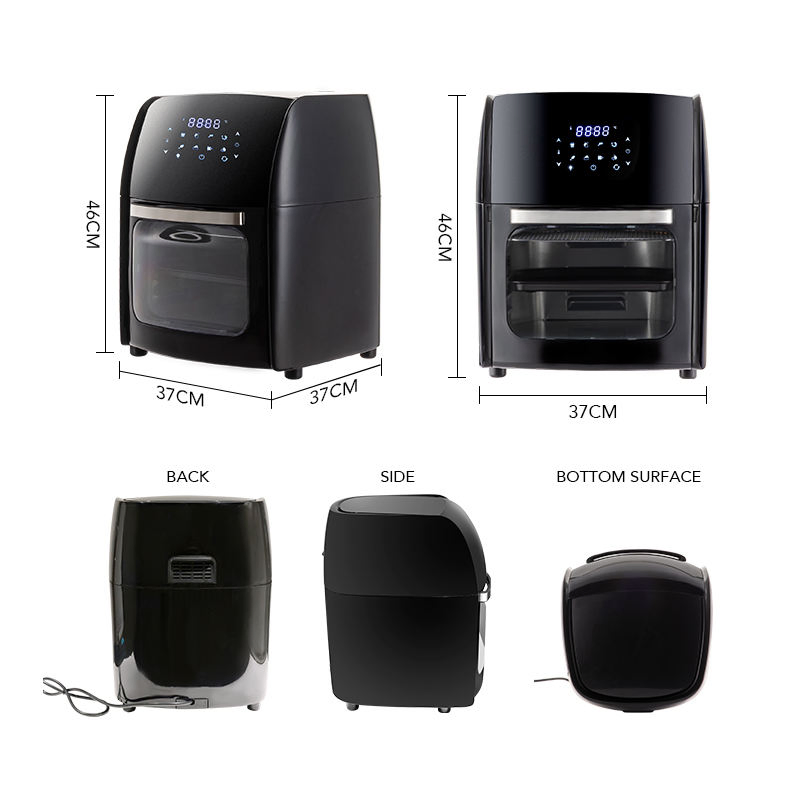 Home Appliance Healthy 12L Air Fryer with Touch Screen Display