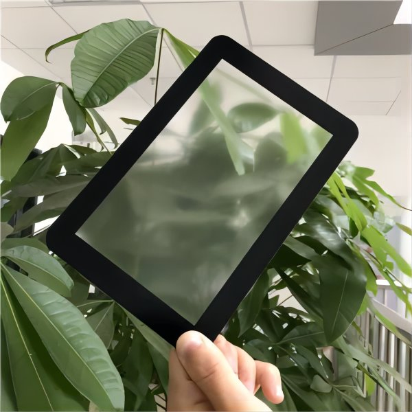 Customized Touch Panel Tempered Glass 2.5D Gorilla Glass Etching AG Coating Protective Cover Glass for Dashboard Screen