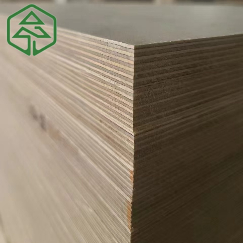 China Wholesale Pine Multilayer Solid Board Faced Commercial Timber Edge-Bonded Birch Plywood Price for Full/Sale/Furniture/Wall Paneling