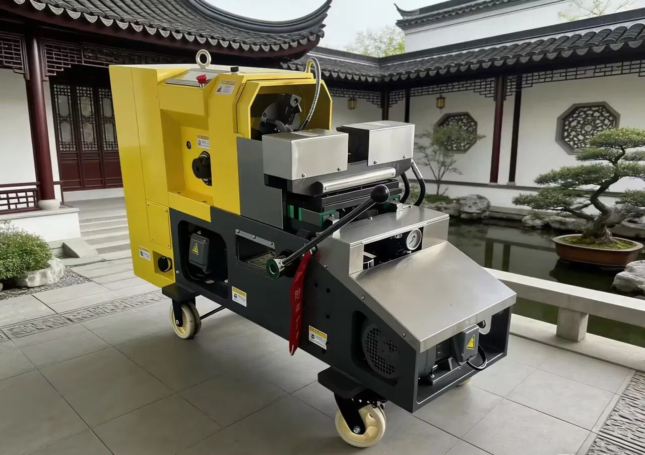 Threading Machine 8 7kw Rated Power DN15-65/DN14-100 Fast Shipping