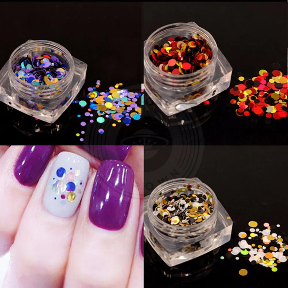 Laser Nail Glitter Paillette Sequins Universe Beauty Decal Wholesale