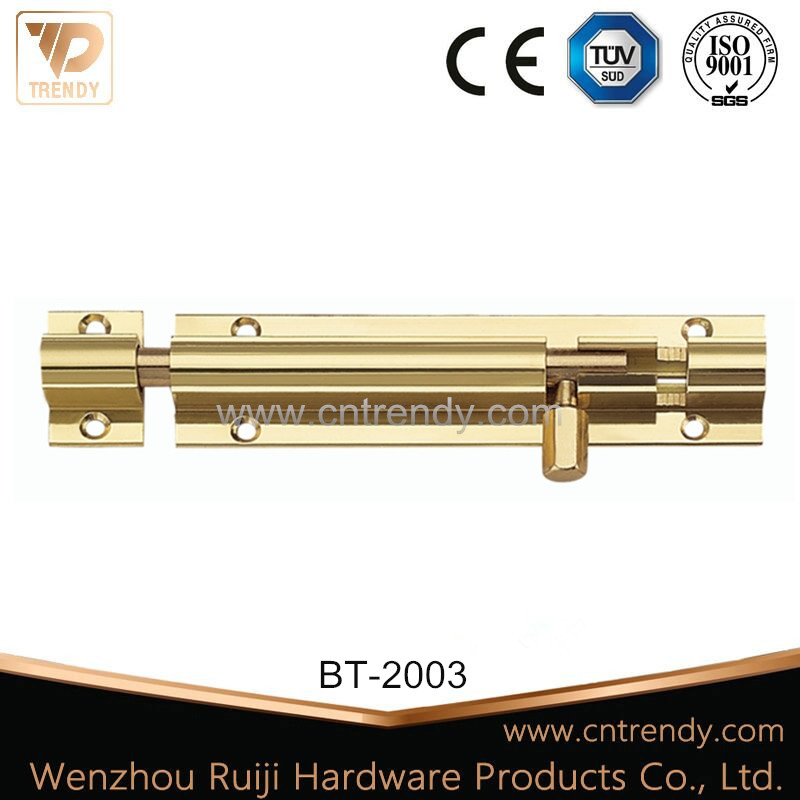 Zinc Alloy Brass Entry Door Hardware Lock Latch Bolt (BT-2020)