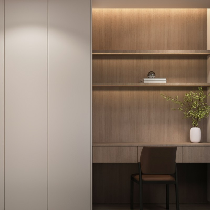 Гардеробная система Sleek Design из ПВХ и МДФ