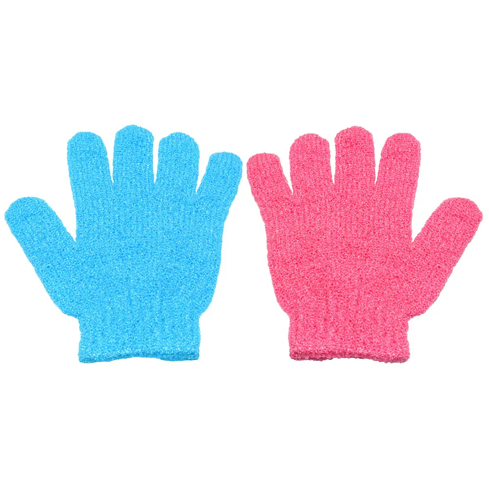Wholesale Cheap Nylon Material Finger Bath Glove