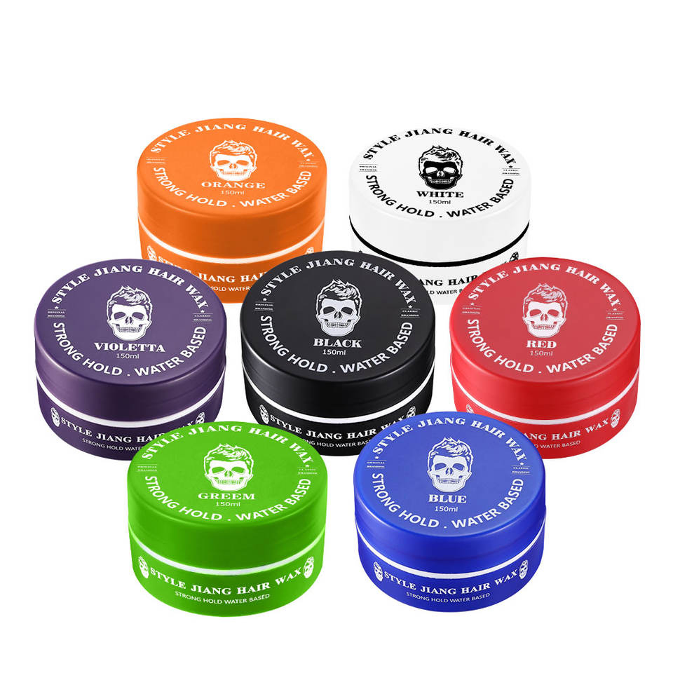 Professional Style Barber Hair Wax Cream Gel Pomade Strong Hold No Sticky Fashion Styling Hair Wax for Men
