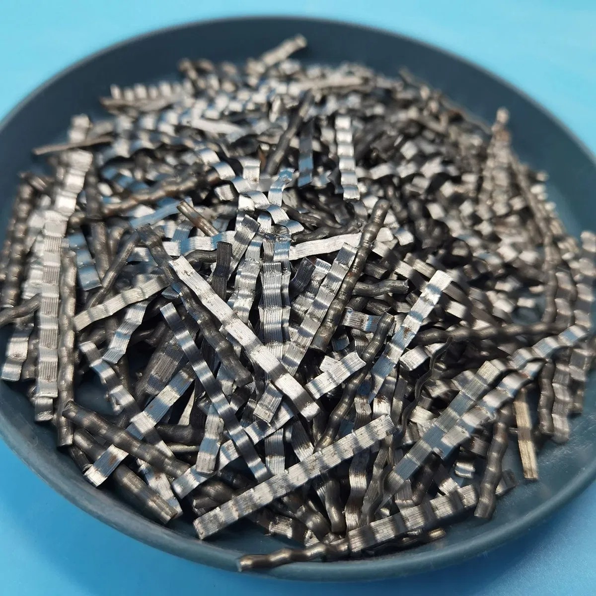 Custom Length Galvanized Steel Fiber with High Tensile Strength for Concrete Reinforcement