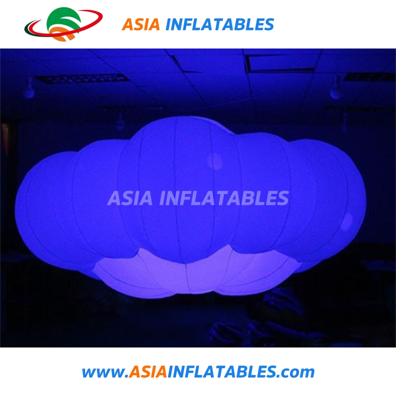 Inflatable Air Cloud Helium Balloon Cloud Shape for Event