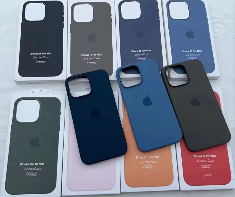 Silicone Magsafe Phone Protective Case for Phone 15 PRO Max