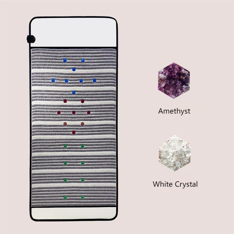Amethyst Infrared Therapy Pemf Mat Crystal Physio Healing Pad for Pain Relief