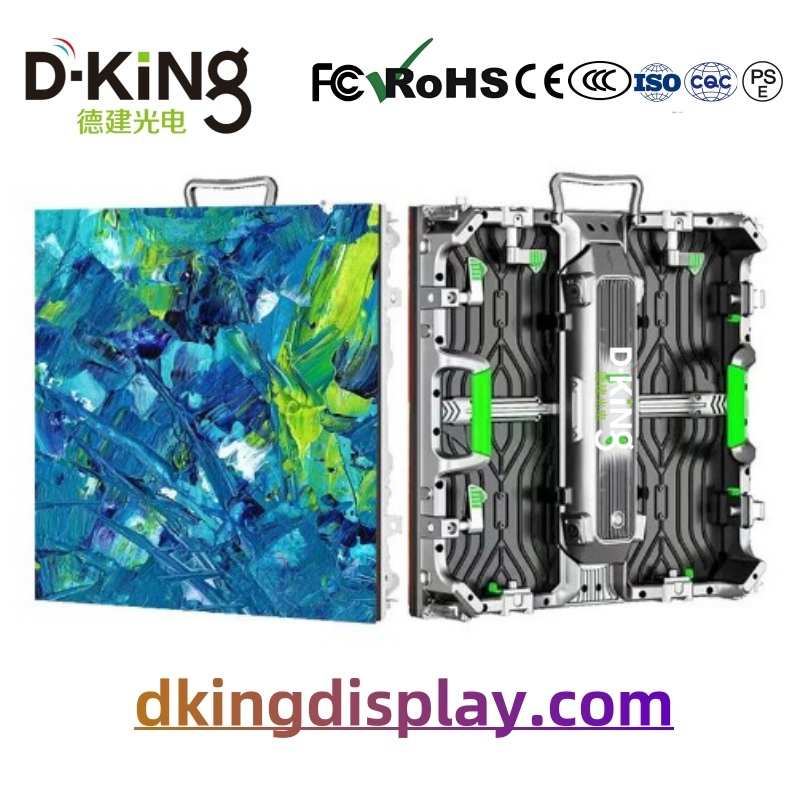 High-Resolution P3.91 LED Video Wall Full-Color Outdoor LED Display