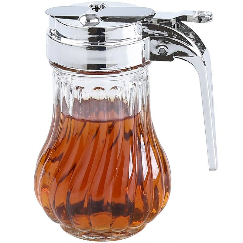 Wholesale Glass Oil Bottle Empty Oil Pot for Kitchen Home Use