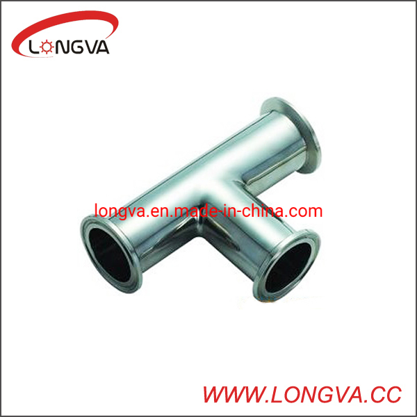 Stainless Steel Sanitary Clamped Tee