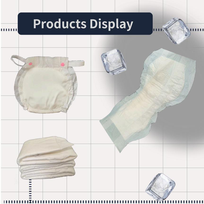 Disposable Incontinence Products Elastic Band Adult Diaper for Summer