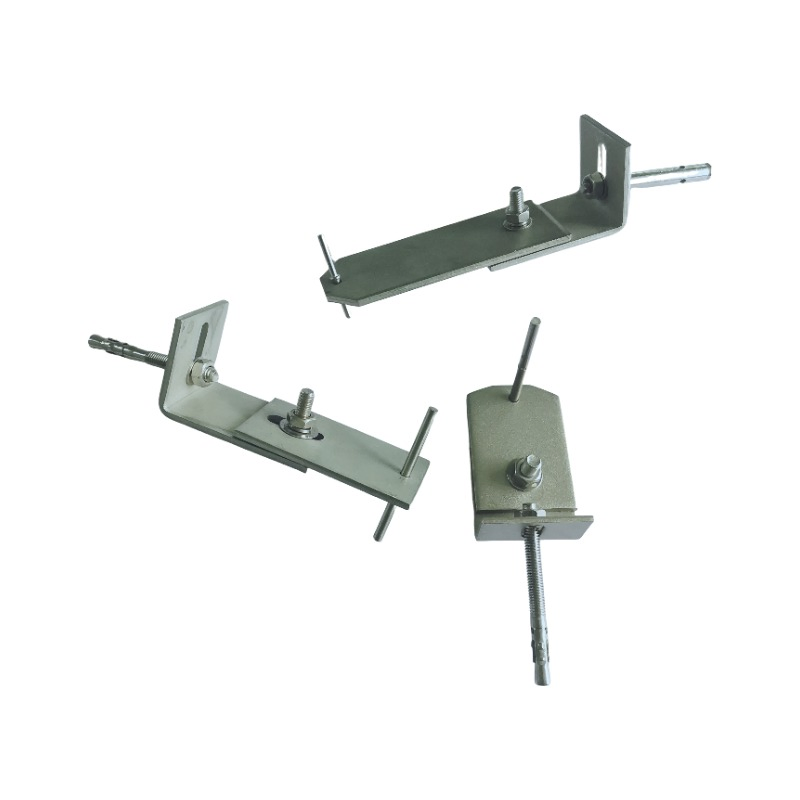 Stainless Steel Stone Facade Cladding Clamp Wall Mounting Bracket Marble Fixing Accessories