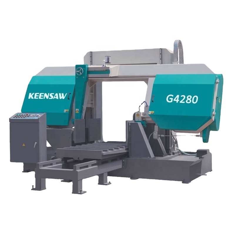 Станок ленточнопильный горизонтальный полуавтоматический по металлу G4280