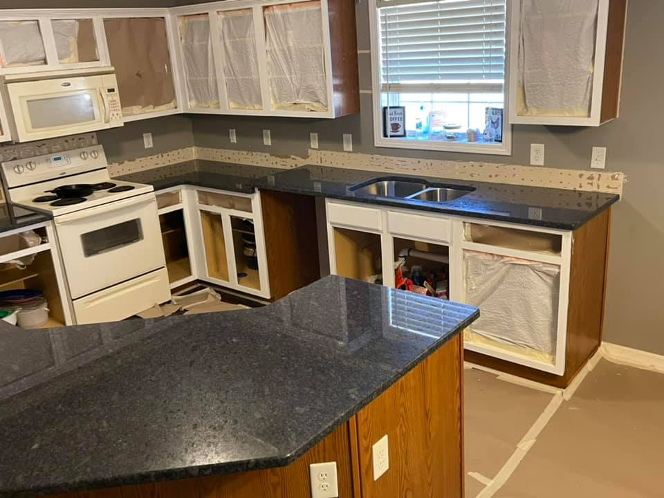 Steel Grey Natural Granite for Kitchen Countertop Popular Granite