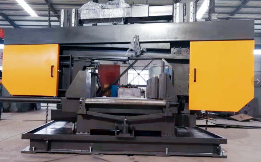 Станок ленточнопильный автоматический с ЧПУ угловой резки