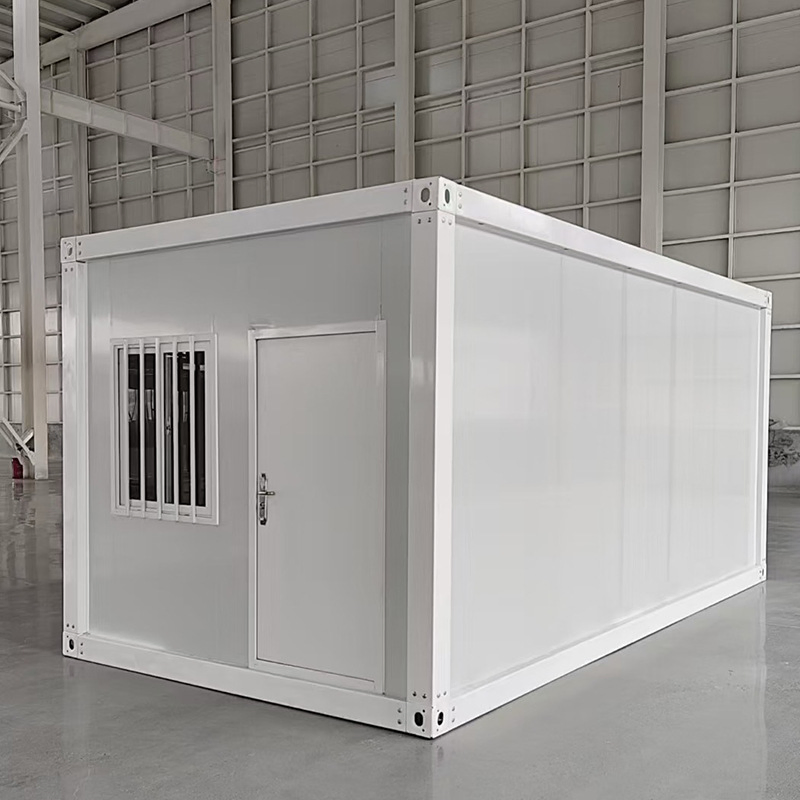 20FT Prefab Living Foldable Flat Pack Mobile Container House Tiny House with Bathroom Collapsible Container House