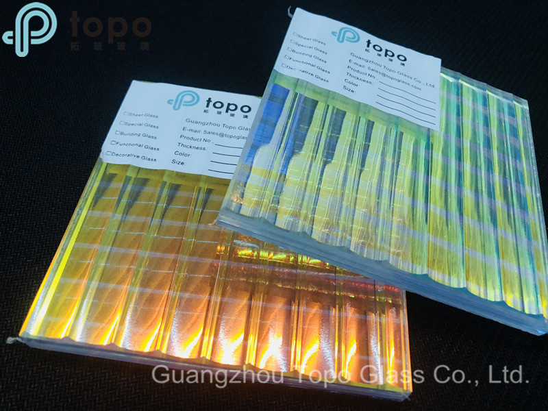 Customized Colorful Pattern Laminated Art Glass to Your Projects (LG-TP)