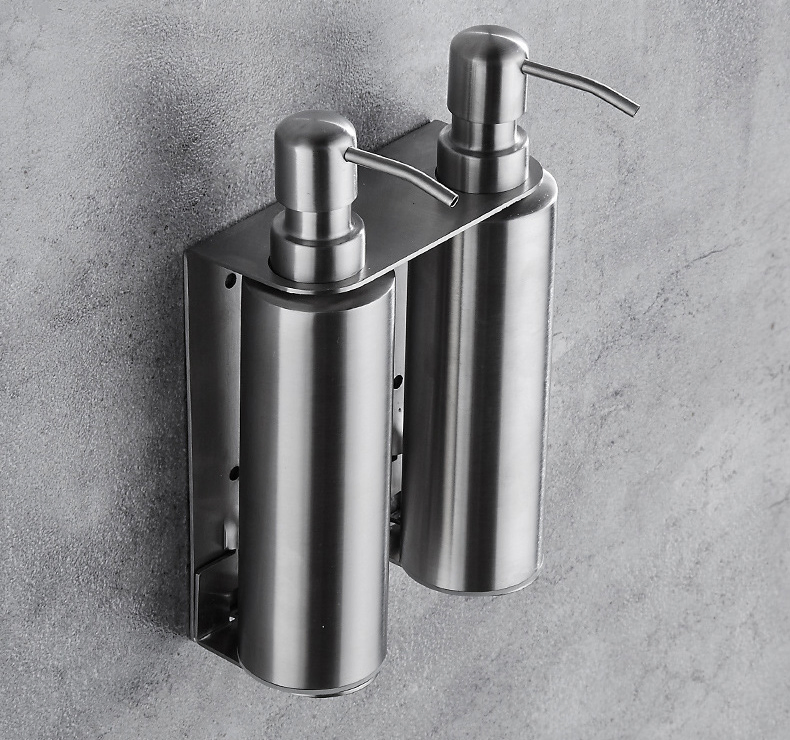 Настенный дозатор для жидкого мыла из нержавеющей стали 304