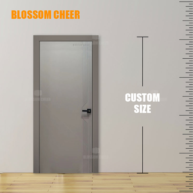 Sustainable Carbon Crystal Bedroom Door with Zero Formaldehyde
