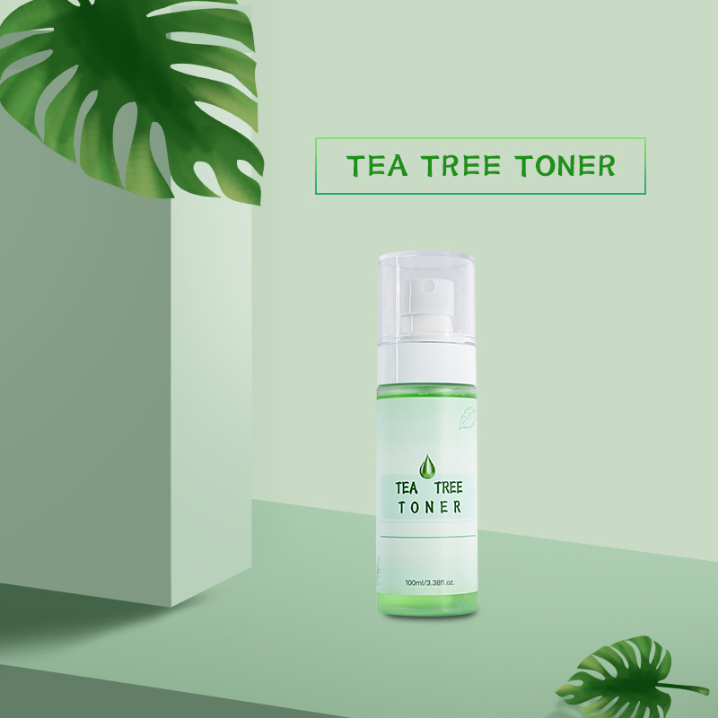 Cosmetic Face Skin Care Tea Tree Oil Balancing Acne Control Lightening Toner