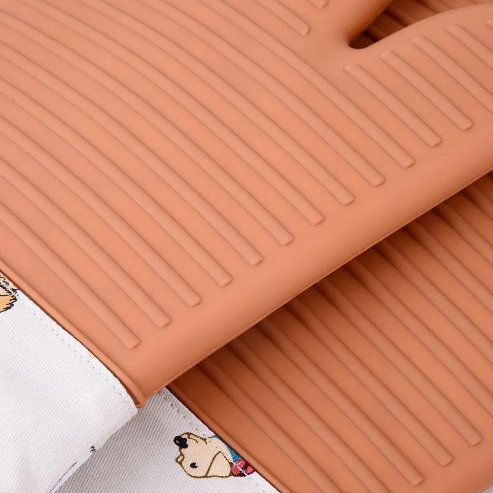 Premium Heat Resistant Silicone Oven Mitts for Safe Cooking