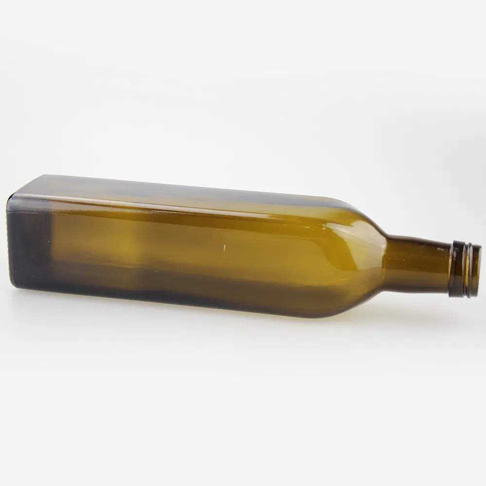 Shape 100ml 250ml 500ml 750ml 1000ml Clear Glass Olive Oil Bottle Cooking Oil Bottle
