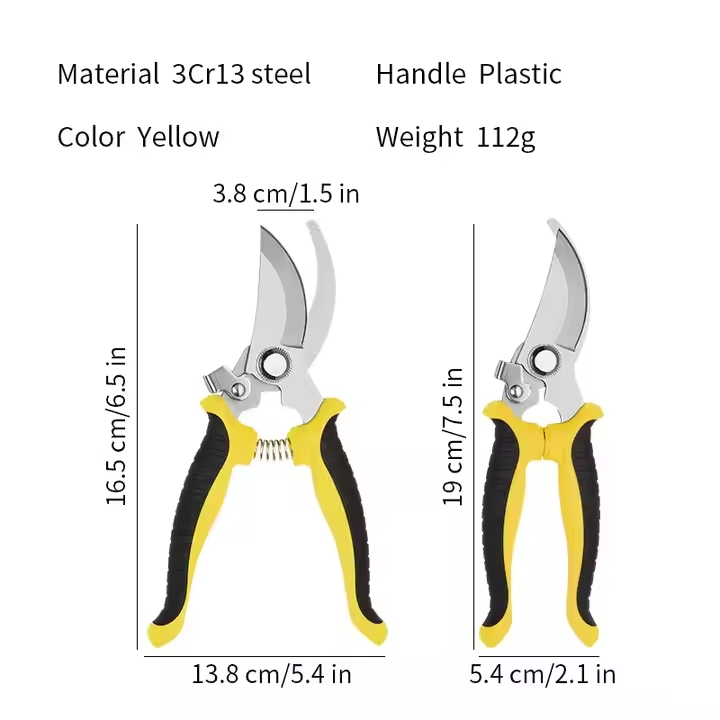 Garden Pruning Shears Gardening Tools Stainless Steel Shears for Pruning Branches Branch Scissors