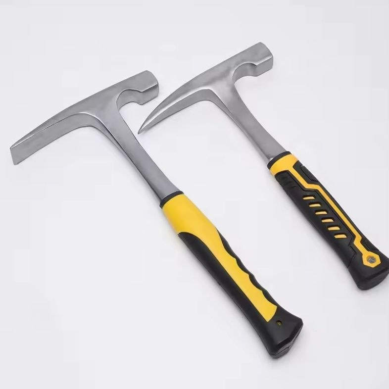 Field Geological Exploration Tool Pointed Flat Head One-Piece Hammer