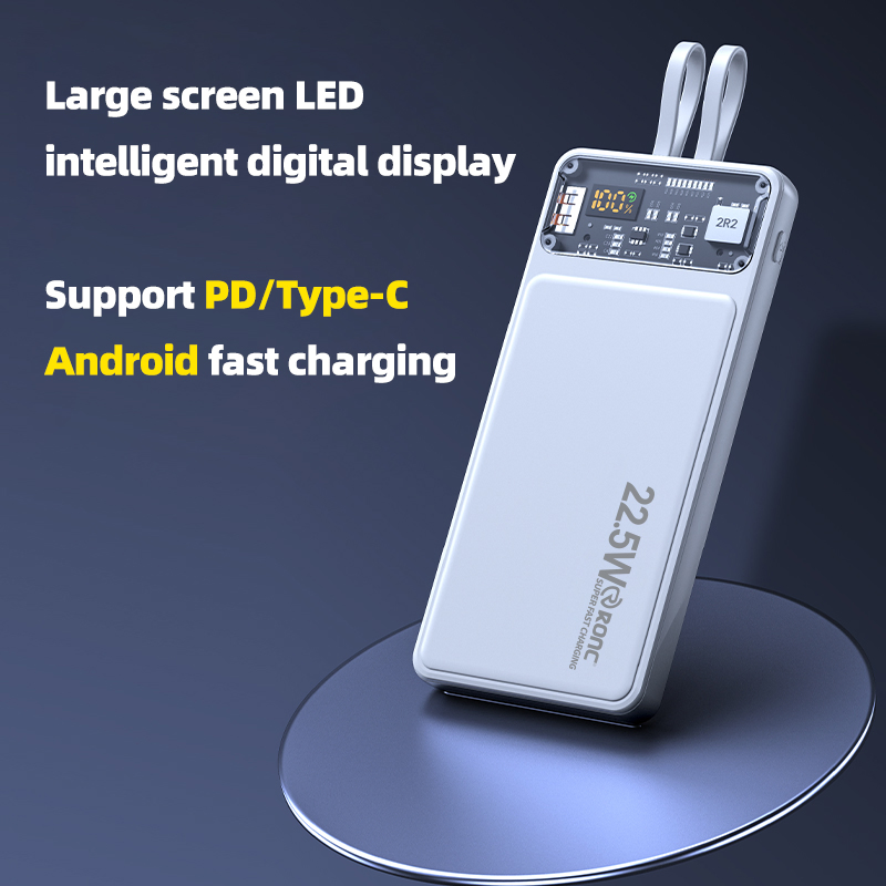 Пауэрбанк 10000 mAh с быстрой зарядкой PD QC3.0