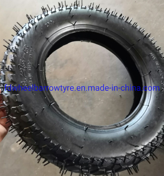 Шина 3.50-8 для тачки с грунтозацепным протектором