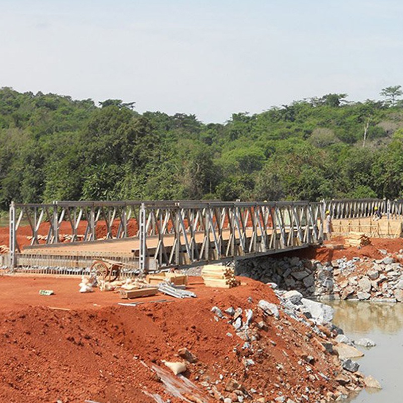 Customized Steel Structure Bailey Bridge Prefabricated Pedestrian Truss Bridge