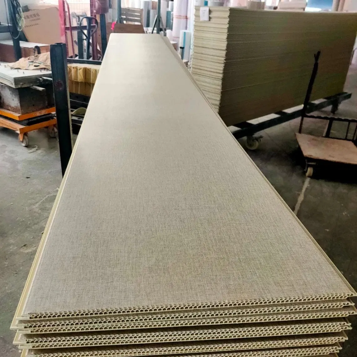 Ecocore Bamboo-Polyester Composite Boards Lightweight WPC Panel for Ceiling & Wall