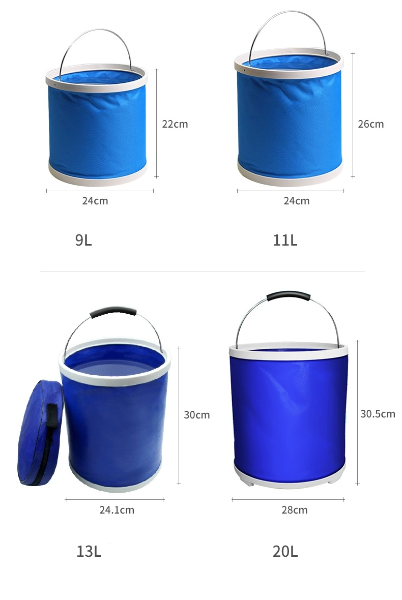 Outdoor Camping Fishing Folding Bucket