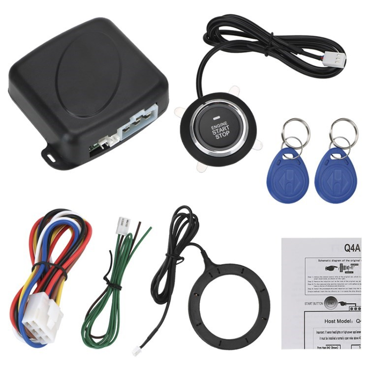 GY-902C 12V Автоблокиратор с автозапуском, RFID и бесключевым доступом