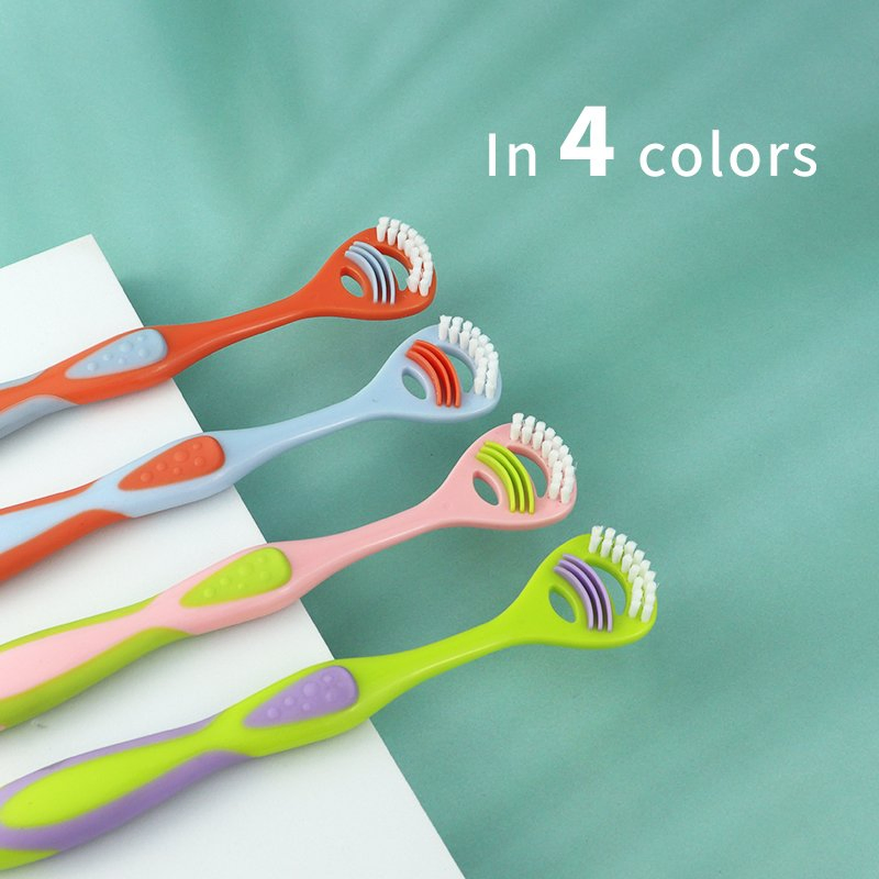 Wholesale Tongue Scraper Brush 2-in-1 Soft Silicone Bristles for Adults Gentle Oral-Cleaning