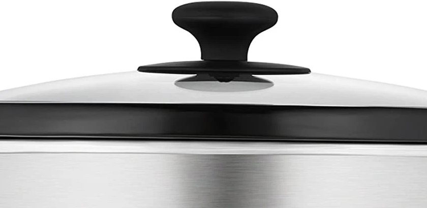 Efficient 5.5qt Oval Slow Cooker for Family Dinners