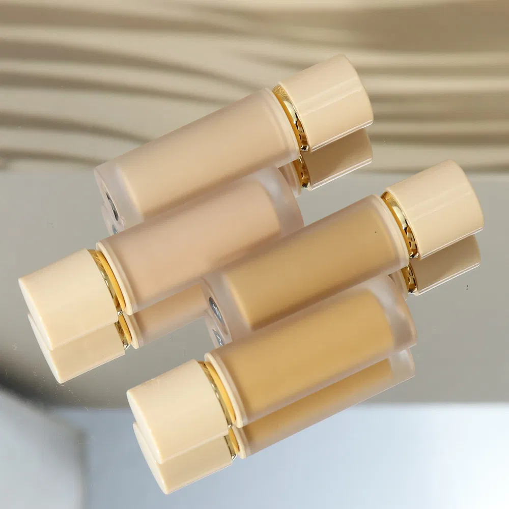 Private Label Beige Packaging Liquid Foundation Glow Concealer with Private Label