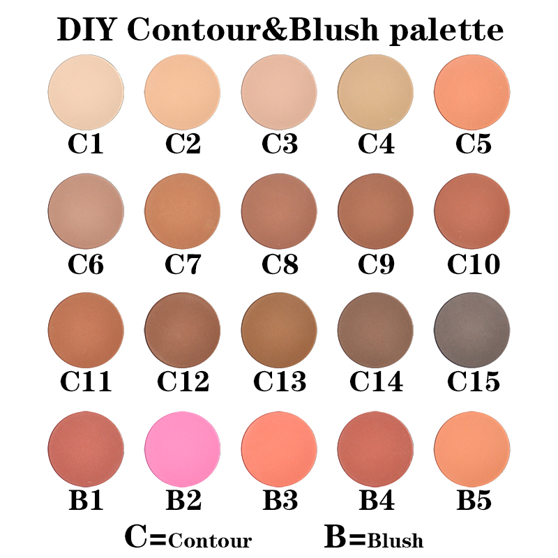 Highlight Contour Face Pressed Powder Custom Logo Lasting Oil Control