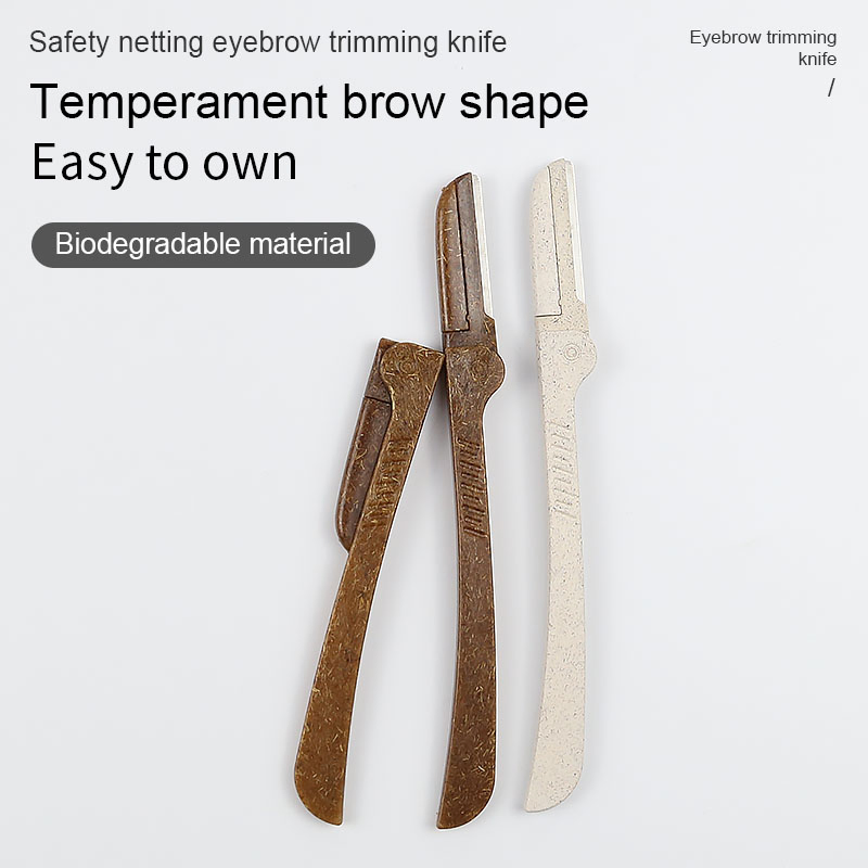 Foldable Eyebrow Shaper with Sustainable Materials for Women