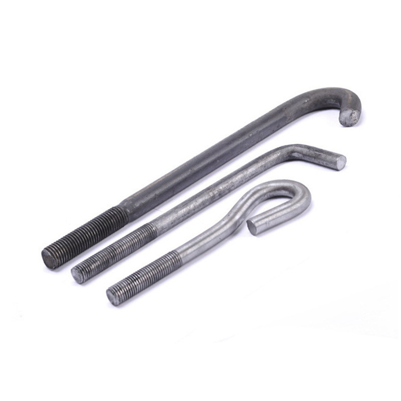 Mild Steel M36 L-Bend Anchor for Concrete Bolts Sturdy L-Shape Foundation Bolt