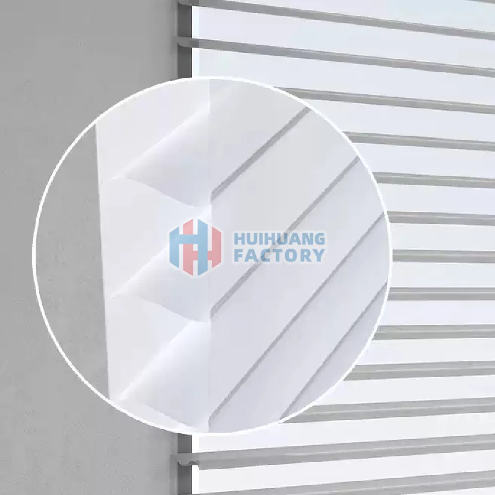 Shangri-La Curtain Blinds Vertical Adjustable Light Semi-Shading Window Blind