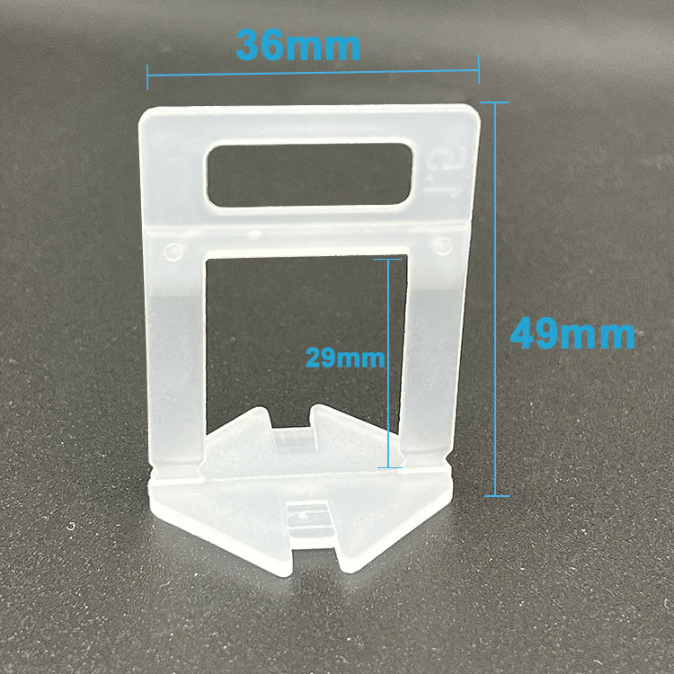 Raised Style 5 mm Tile Leveling System Clips for Construction Tools