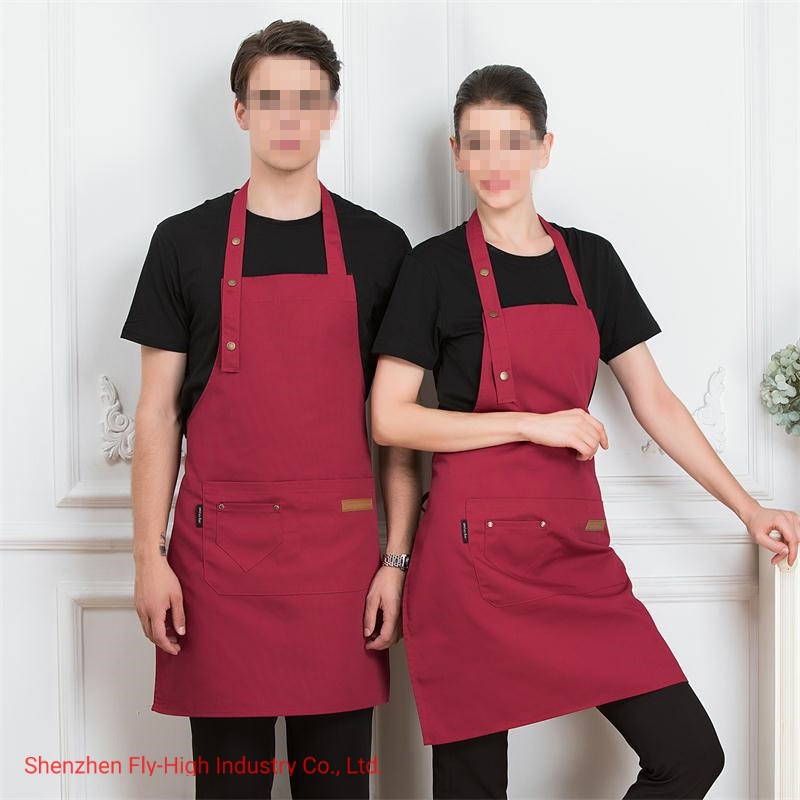 Custom Men and Women High Quality Shoulder Girdle Adjustable Waiter Apron