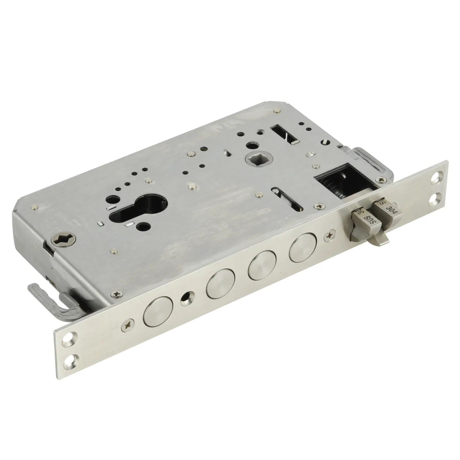 SUS304 Stainless Steel 5058, 6068, 6085 Lock Body for Smart Fingerprint Deadbolt High Security Keyless Entry Door Lock Body